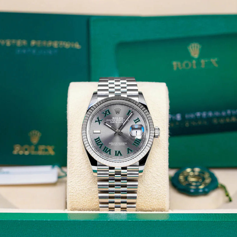 Rolex Ratejust Wimbledon Dial