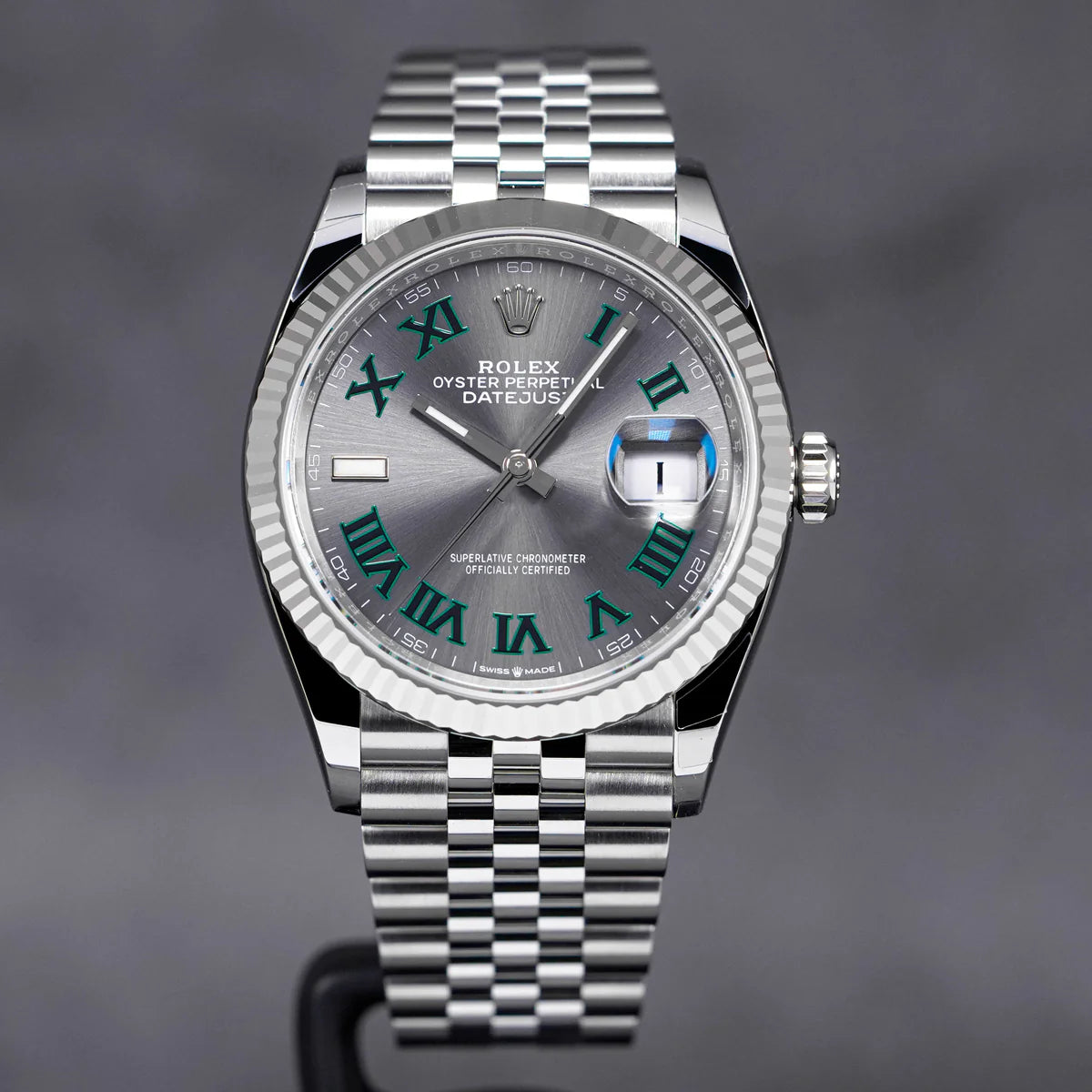 Rolex Ratejust Wimbledon Dial